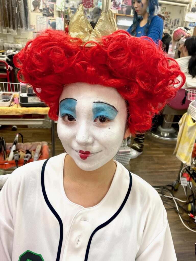 【新宿】ハロメイク＋セット『赤の女王』(*^-^*)