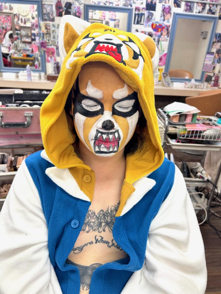 【新宿】再現度高め♪『アグレッシブ烈子ハロウィンメイク』追加料金あり