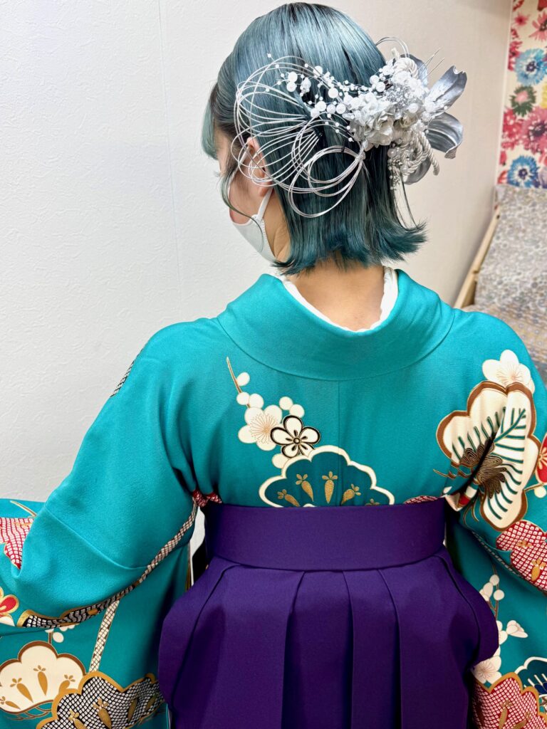 卒業式♪『袴着付け＋セット』早朝特別時間外営業６～８時は電話で！