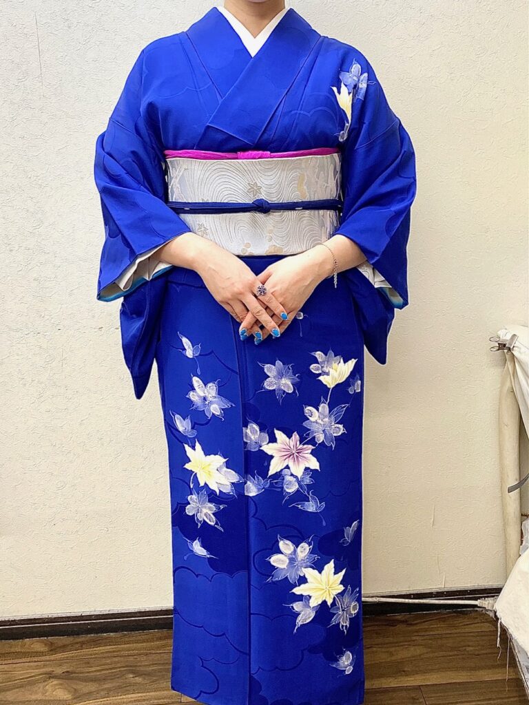 キッチリ『訪問着着付け(お太鼓のみ)＋セット￥8900』